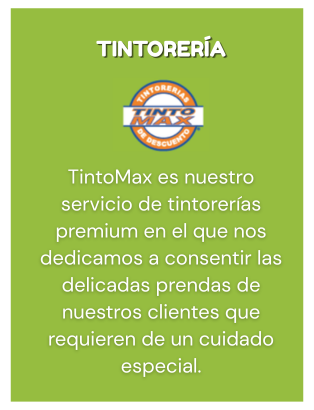 Tintorería — descripción